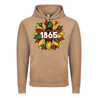 Vintage Coffee juneteenth 1865 sunflower Vintage Hoodie - Artiststas