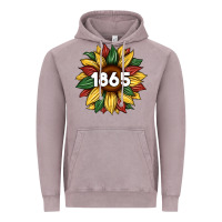 Vintage Zinc juneteenth 1865 sunflower Vintage Hoodie - Artiststas