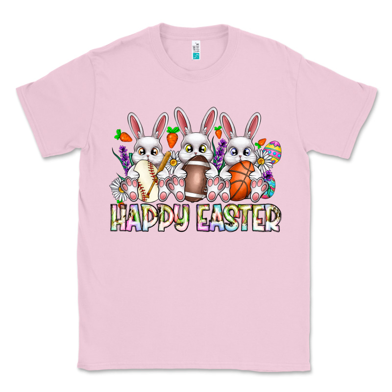 Happy Easter Spot Rabbit Classic Tee by CowhideDigitalArt | Teevron