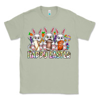 Matcha Happy Easter Spot Rabbit Classic Tee - CowhideDigitalArt