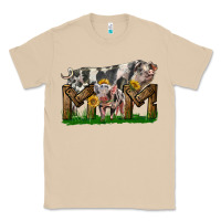 Mushroom Western Mom With Spotted Pig And Baby Pig Classic Tee - LillyAllenDesigns