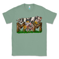 Western Mom With Spotted Pig And Baby Pig Classic Tee | Teevron