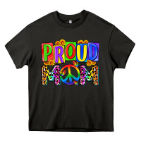 Asphalt proud mom lgbt Heavy Core Tee - Zillion Design Studio