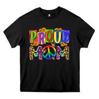 Black proud mom lgbt Heavy Core Tee - Zillion Design Studio