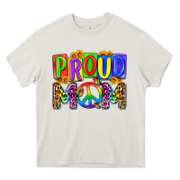 Cream proud mom lgbt Heavy Core Tee - Zillion Design Studio