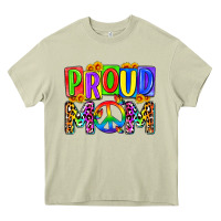 Mossy proud mom lgbt Heavy Core Tee - Zillion Design Studio