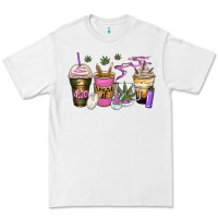 White weed coffee cups Premium Tee - Zillion Design Studio
