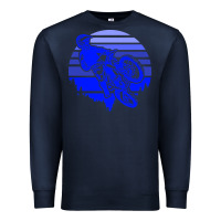 Navy Motorcross Premium Sweatshirt - Bettercallsaul