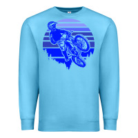 Ocean Blue Motorcross Premium Sweatshirt - Bettercallsaul