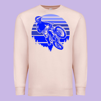 Motorcross Premium Sweatshirt Designed By Bettercallsaul