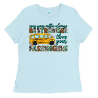 Baby Blue may your coffee always Ladies Tee - texasbilliewilder