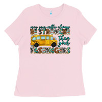 Bubblegum Pink may your coffee always Ladies Tee - texasbilliewilder