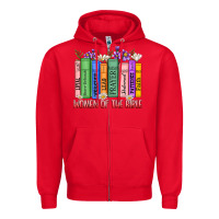 Red women of the bible Zipper Hoodie - MaliasSmallBusiness