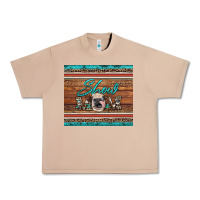 Burro show mom aztec cowhide leopard heifer Urban Heavy Tee - Artiststas