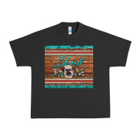 Pigment Black show mom aztec cowhide leopard heifer Urban Heavy Tee - Artiststas