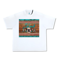 White show mom aztec cowhide leopard heifer Urban Heavy Tee - Artiststas