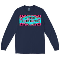 Navy in october we wear pink Long Sleeve Tee - JahusDesignShop