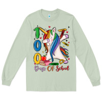 Matcha 100 days of school Long Sleeve Tee - MaliasSmallBusiness