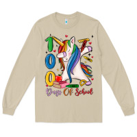 Mushroom 100 days of school Long Sleeve Tee - MaliasSmallBusiness