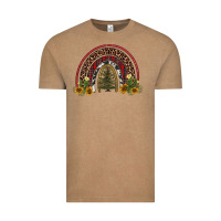 Vintage Coffee rainbow tree Vintage Tee - AdoDesignShop