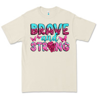 Bone Brave and Strong Premium Tee - texasbilliewilder