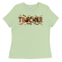 Matcha melanin teacher Ladies Tee - texasbilliewilder
