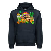 Navy St. Patricks coffee cups Urban Hoodie - HowdyJamesFarm