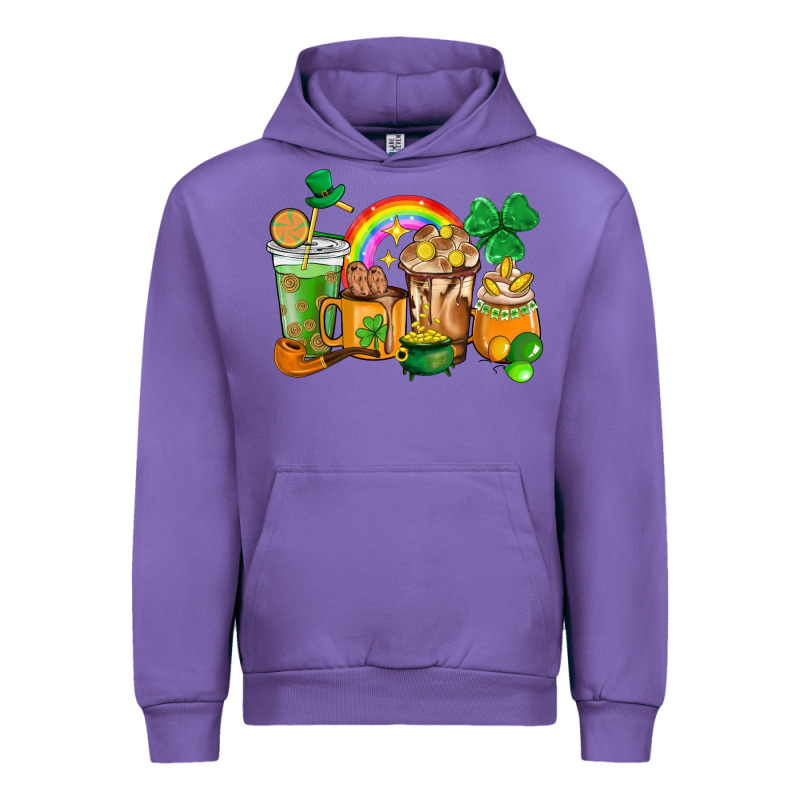 St. Patricks Coffee Cups Urban Hoodie by HowdyJamesFarm | Teevron