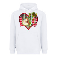 White Love Christmas Heavyweight Hoodie - Bettercallsaul