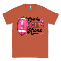 Copper nobody fights alone pink football breast cancer awareness Classic Tee - Jasminsmagicworld