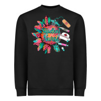 Black western student nurse medical instruments Heavyweight Sweatshirt - BarkalooDesign