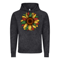 Vintage Black juneteenth sunflower Vintage Hoodie - Artiststas
