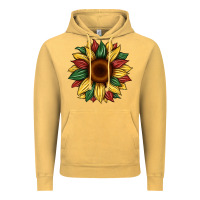 Vintage Mustard juneteenth sunflower Vintage Hoodie - Artiststas