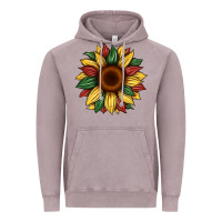 Vintage Zinc juneteenth sunflower Vintage Hoodie - Artiststas