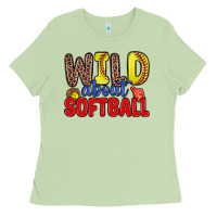 Matcha wild about softball Ladies Tee - Zillion Design Studio