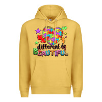 Antique Gold different is beautiful Premium Hoodie - NancyCooperArtShop