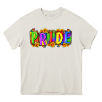 Cream pride Heavy Core Tee - Zillion Design Studio