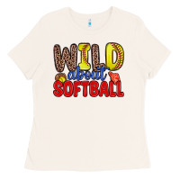 Bone wild about softball Ladies Tee - Zillion Design Studio