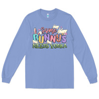 Colony Blue some bunnys needs vodka Long Sleeve Tee - MaliasSmallBusiness
