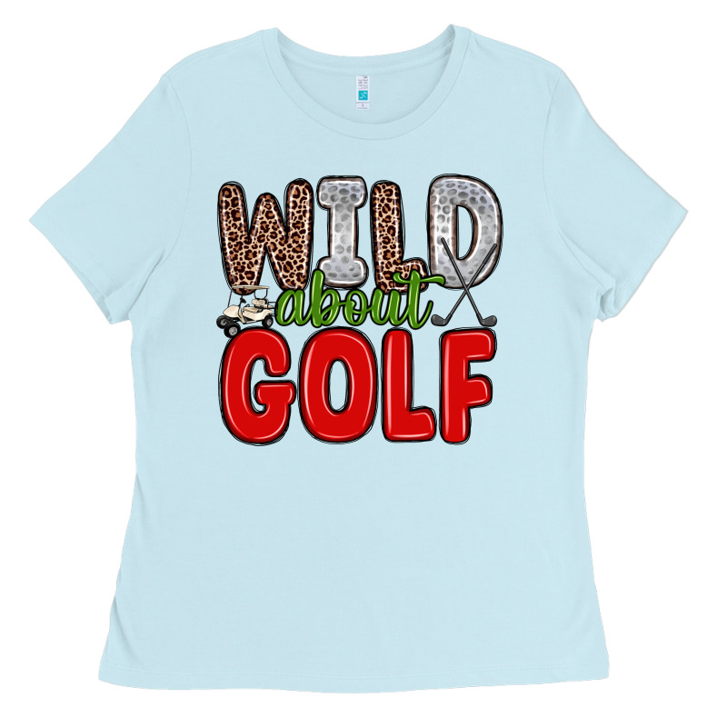 Wild About Golf Ladies Tee by Zillion Design Studio | Teevron