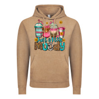 Vintage Coffee just a little moody coffee cups Vintage Hoodie - Jasminsmagicworld