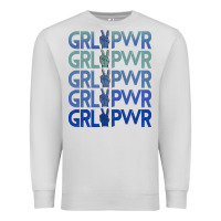 Dove Grey Girl Power Peace Premium Sweatshirt - Bettercallsaul