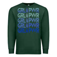Sports Green Girl Power Peace Premium Sweatshirt - Bettercallsaul