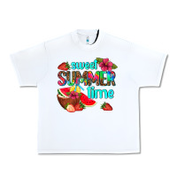 White sweet summer time Urban Heavy Tee - AdoDesignShop