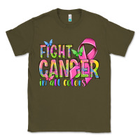 Army Green fight cancer in all colors Classic Tee - NancyCooperArtShop