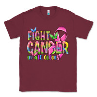 Burgundy fight cancer in all colors Classic Tee - NancyCooperArtShop