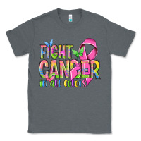 Charcoal Heather fight cancer in all colors Classic Tee - NancyCooperArtShop