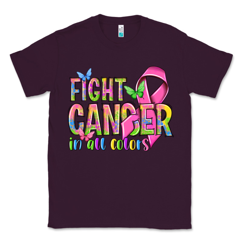 Fight Cancer In All Colors Classic Tee by NancyCooperArtShop | Teevron