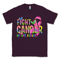 Plum fight cancer in all colors Classic Tee - NancyCooperArtShop