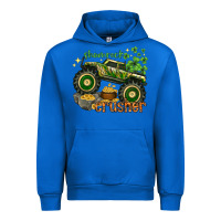 Cobalt shamrock crusher st. patrick's day Urban Hoodie - HowdyJamesFarm